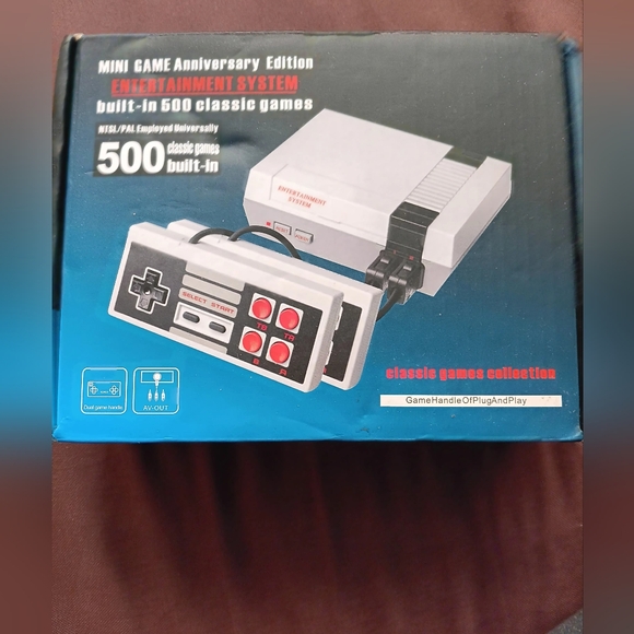 (SOLD) MINI GAME ANNIVERSARY  EDITION ENTERTAINMENT  SYSTEM - Picture 2 of 16